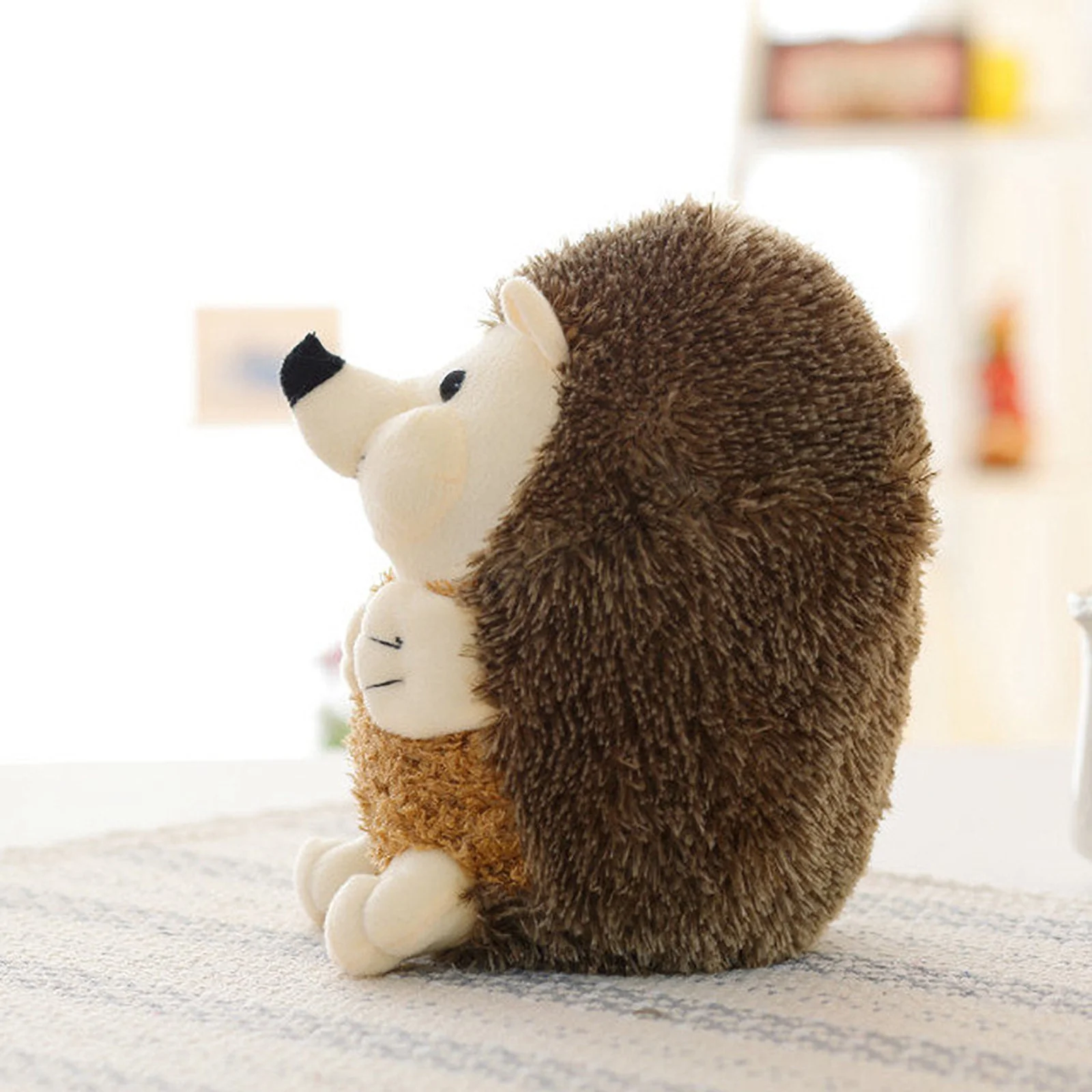 Hedgehog Stuffed Animal Plush Toy,Soft Adorable Chubby Hedgehog Dolls