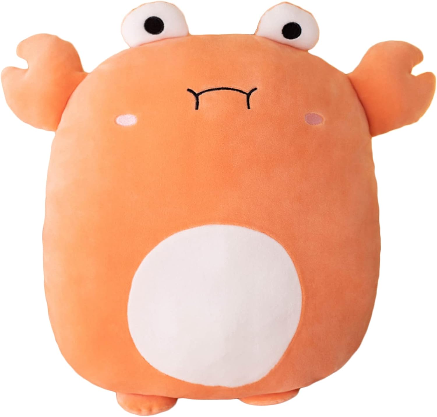 Crab Stuffed Animal Plush Pillow, 16 Inch Kawaii Plushies Toy