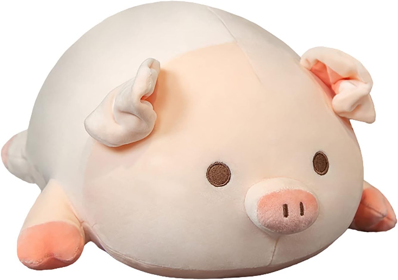 Soft Hugging Cute Pig Plush Pillow,20''Stuffed Animal Pillow Soft Fat Pig Plush Hugging Pillow