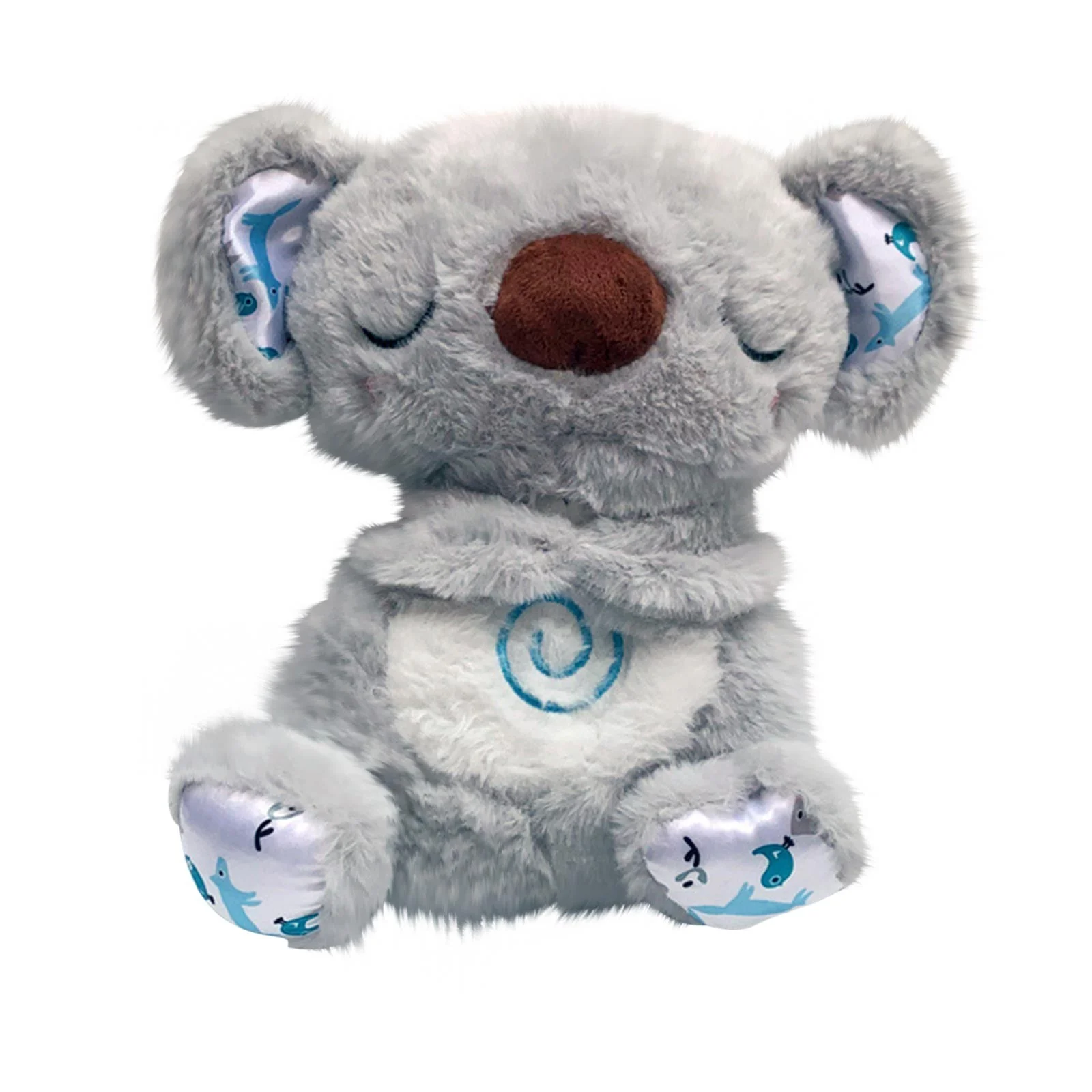 Cute Koala Plush Toys,Sound Machine Soothe Breathing Snuggle Koala Plush Dolls