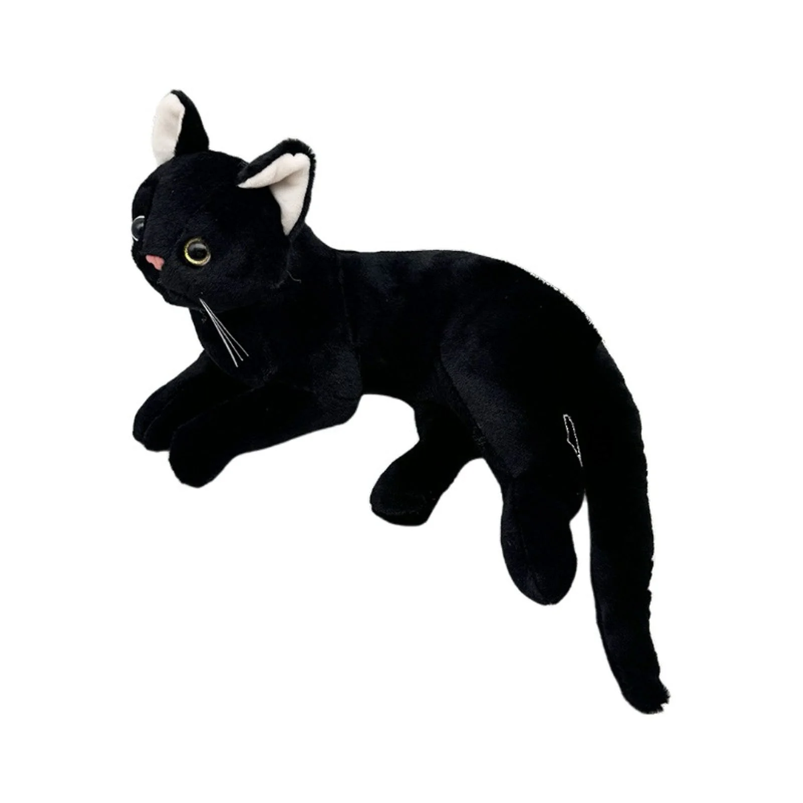 Black Cat Plush Toys,Soft Sensory Stuffed Dolls